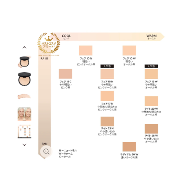 bareMinerals ベアミネラル ベアプロ 16HR パウダー ファンデーション ライト 25 ウォーム やや濃いめのオークル系 8g ベアプロ 16HR パウダー ファンデーション｜bareMineralsの口コミ