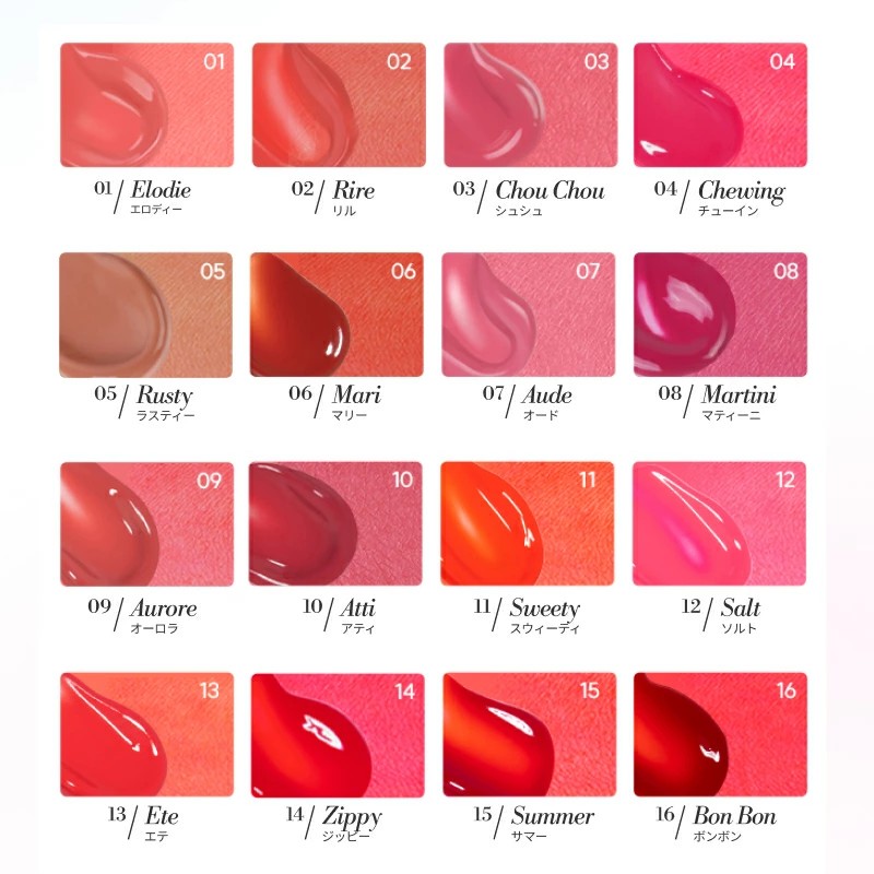 ソーク タトゥー ティントのバリエーション展開