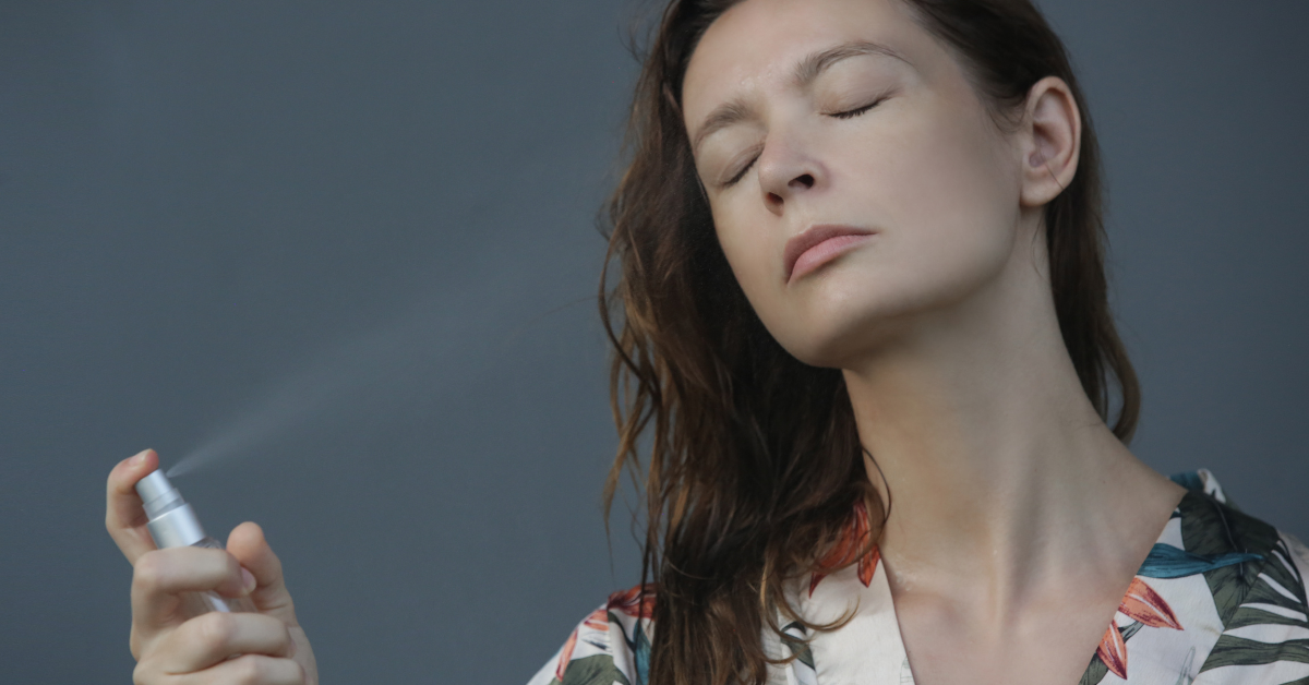 メイクキープミストの使い方